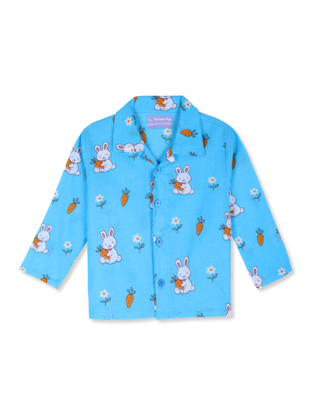 Little Bunny Garden - Blue