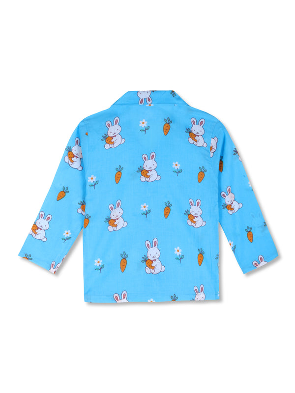Little Bunny Garden - Blue