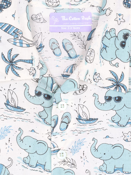 Sun & Surf Elephants
