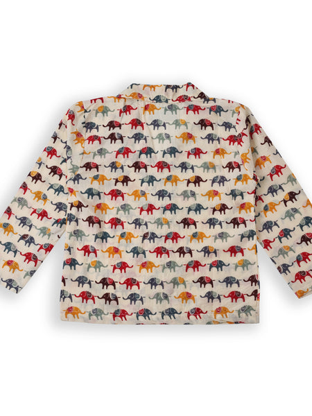 Rainbow Marching Elephants