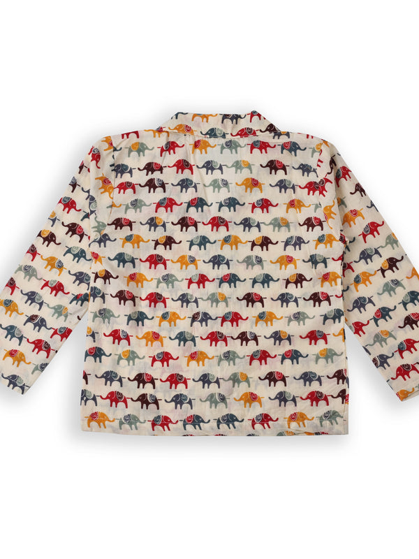 Rainbow Marching Elephants