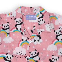 Panda Rainbow Love - Pink