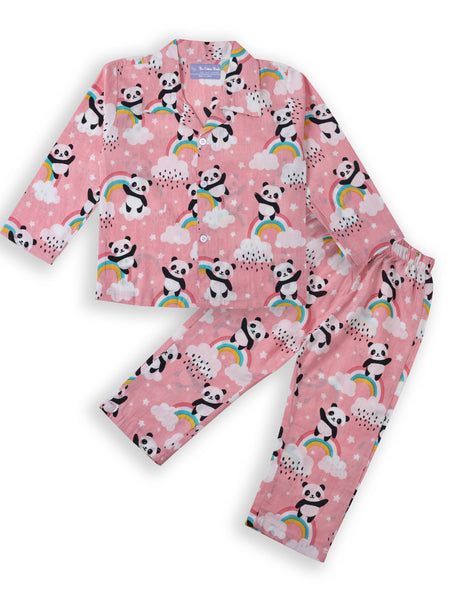 Panda Rainbow Love - Pink