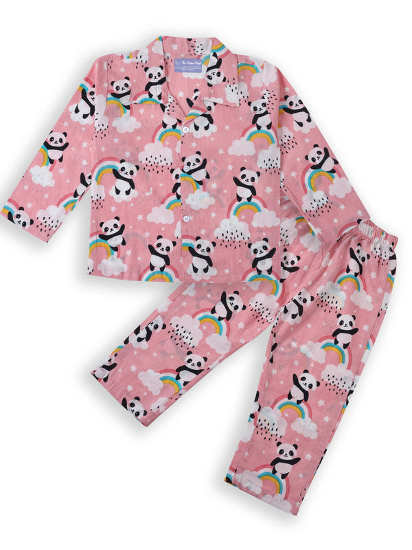 Panda Rainbow Love - Pink