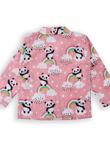 Panda Rainbow Love - Pink