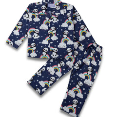 Panda Rainbow Love – Blue