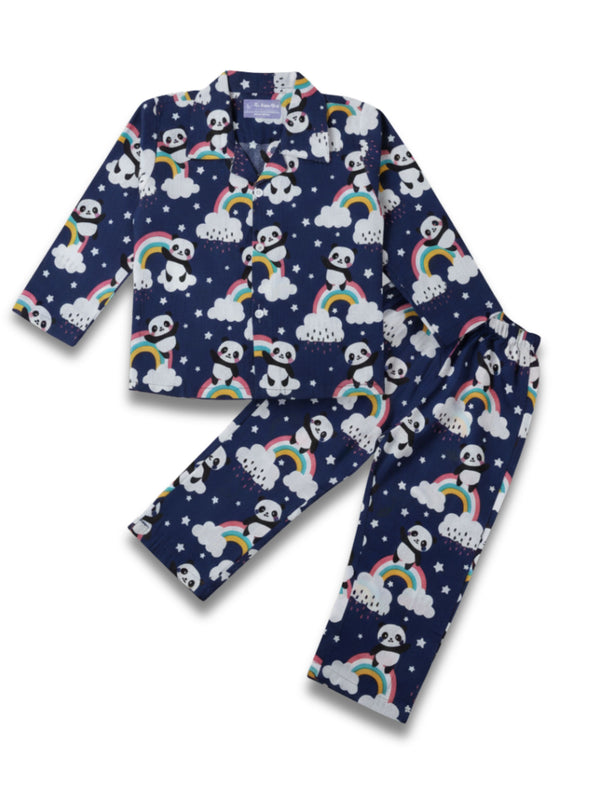 Panda Rainbow Love – Blue