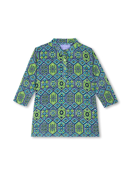 Jaipur Greens Girls Kurta Pajama Set