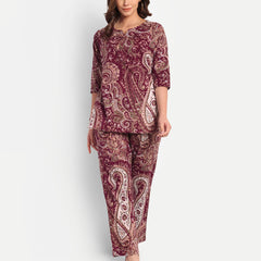 Wine Paisley