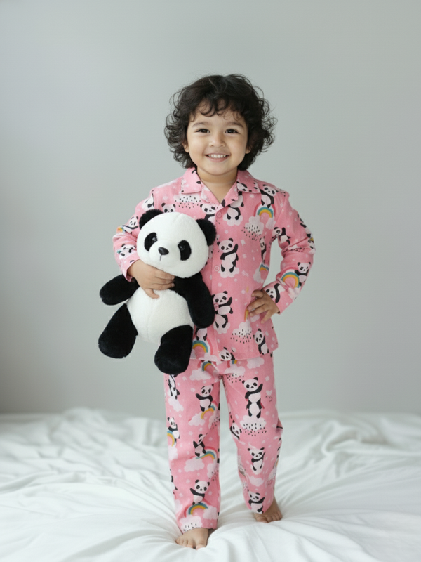 Panda Rainbow Love - Pink