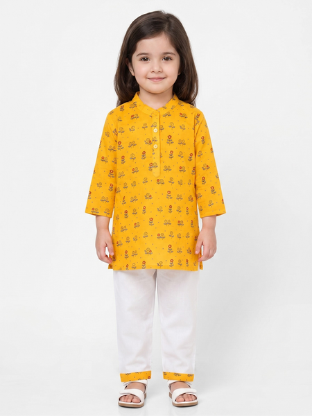 Honey Ditsy Blooms Kurta Pajama Set