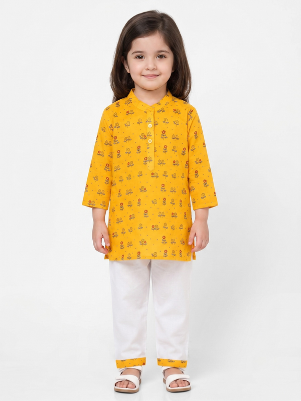 Honey Ditsy Blooms Kurta Pajama Set
