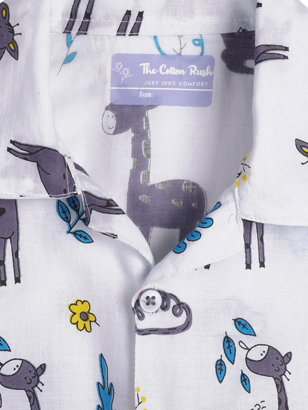 Giraffe Cuddles – Grey