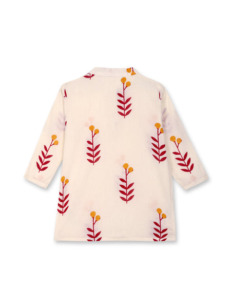 Ruby Roots Girls Kurta Pajama Set