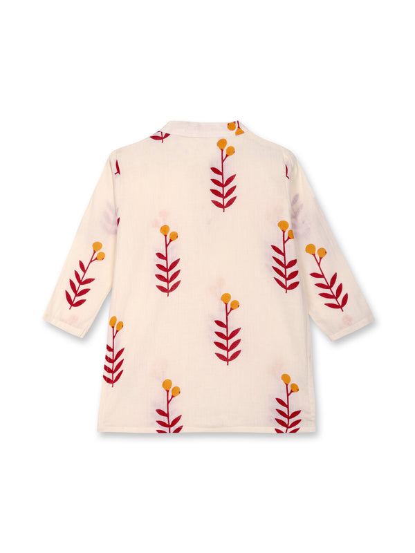 Ruby Roots Girls Kurta Pajama Set