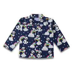 Panda Rainbow Love – Blue