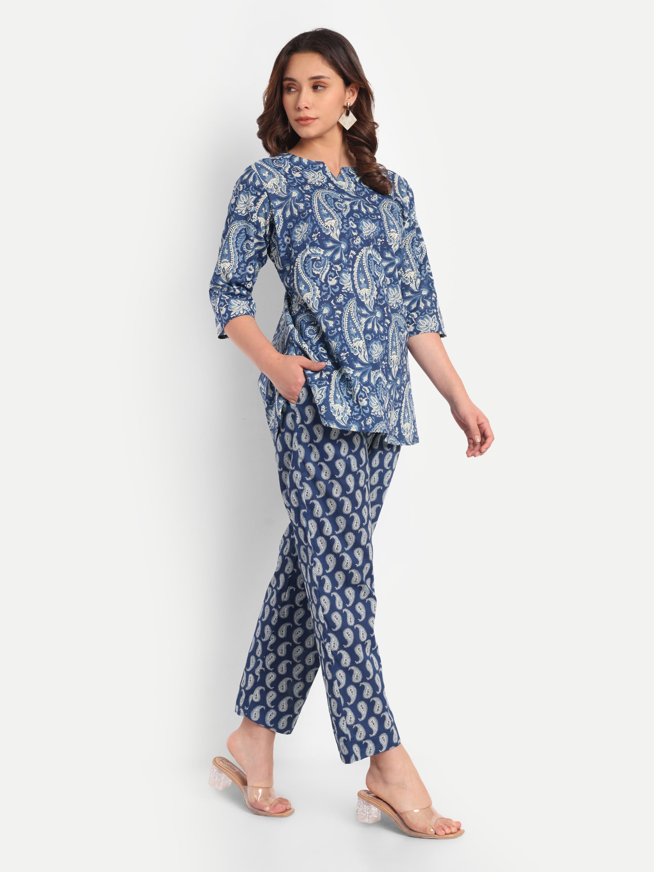 Indigo Riwayat – 100% Cotton Loungewear Set