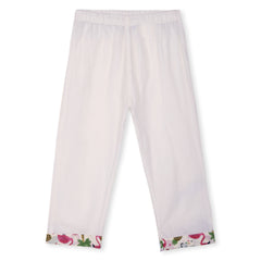 Flamingo Fiesta Girls Kurta Pajama Set