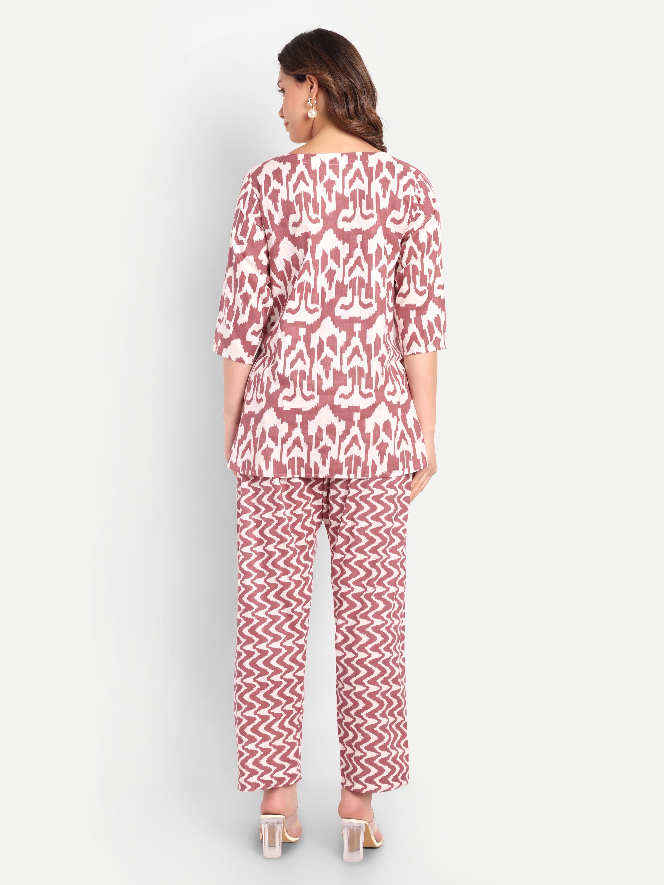 Rose Ripple – 100% Cotton Loungewear Set