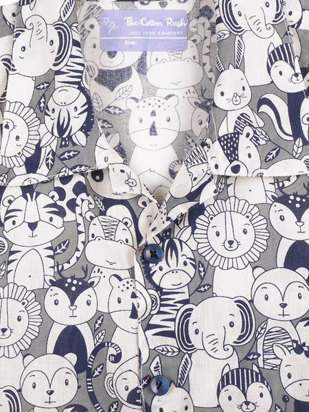 Zoo Doodles – Grey