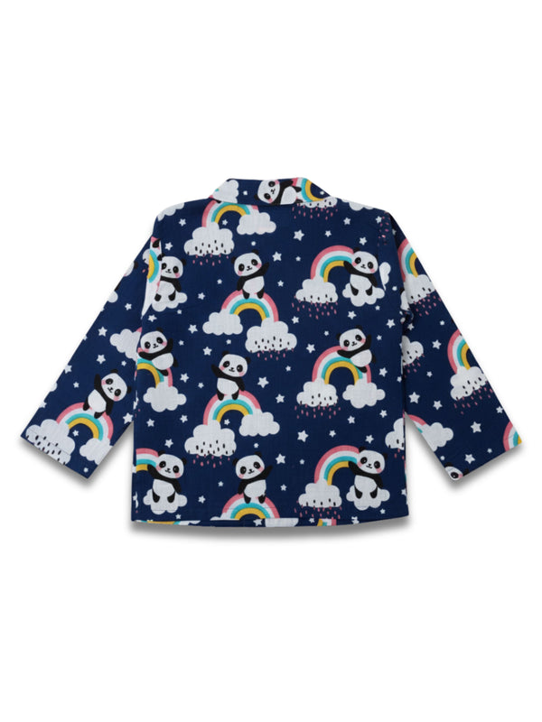 Panda Rainbow Love – Blue