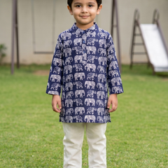 Royal Gajraj Boys Kurta Pajama Set