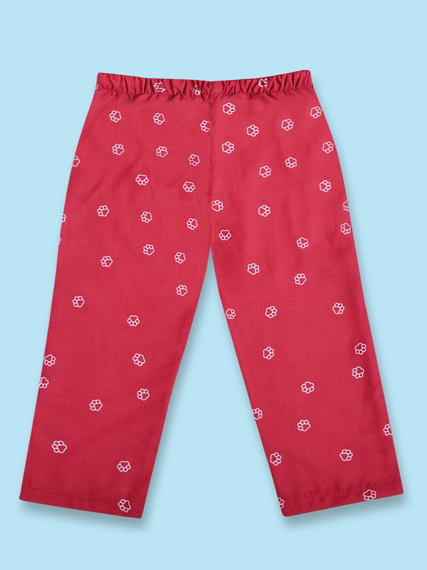 Candy Cane Paws – Red