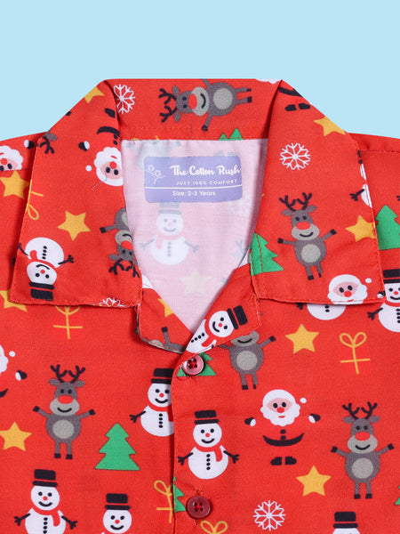 Snowy Friends – Red