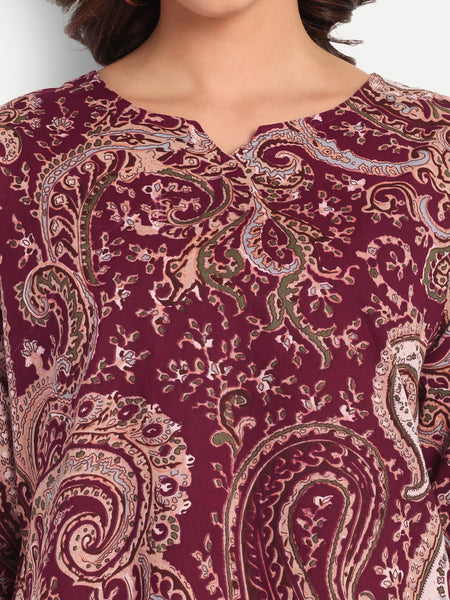 Wine Paisley