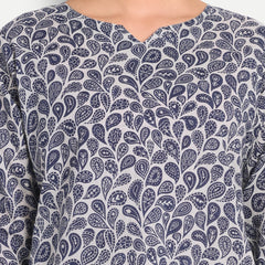 Blue Mehfil Paisley