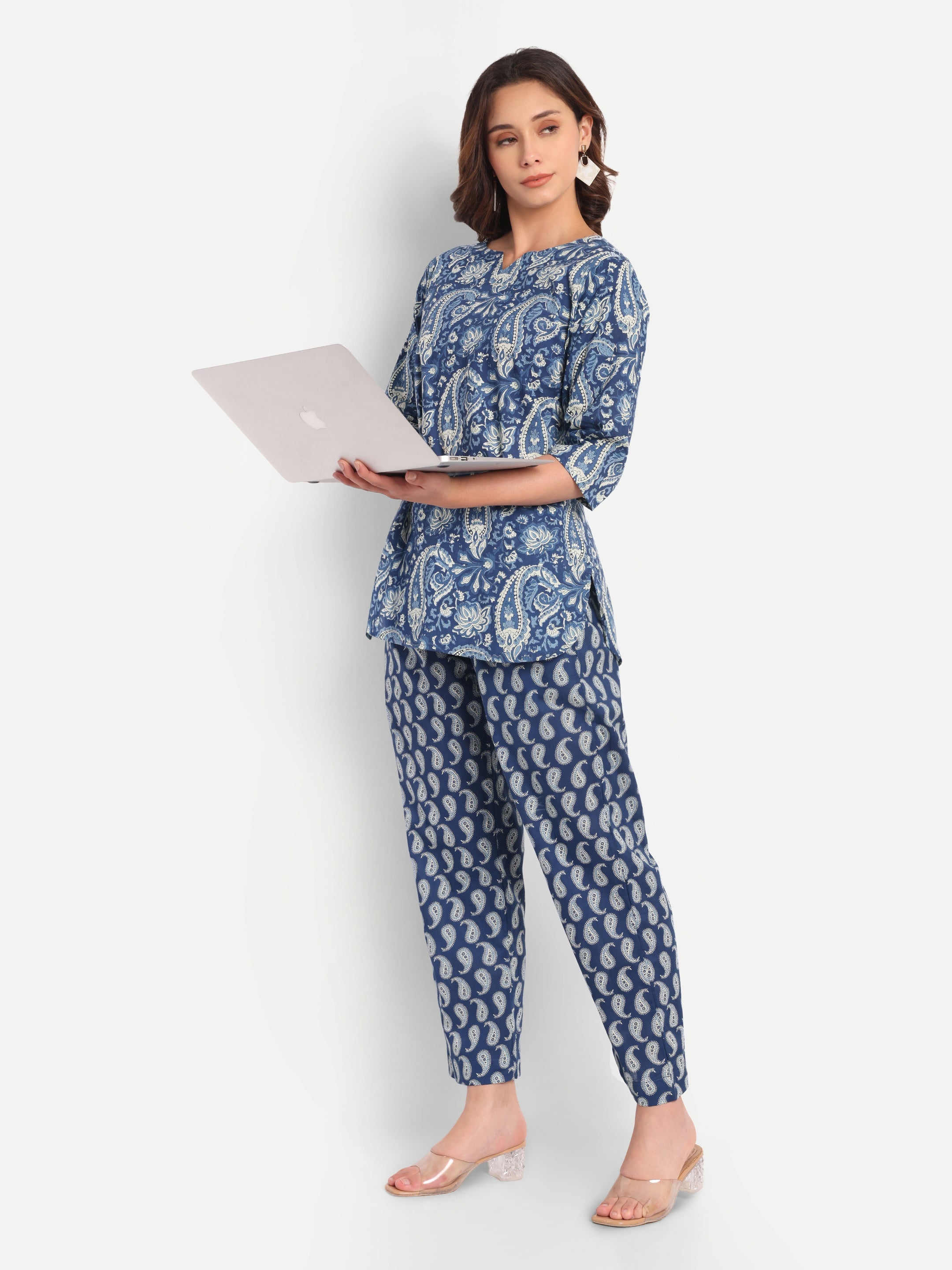 Indigo Riwayat – 100% Cotton Loungewear Set