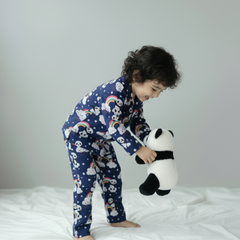 Panda Rainbow Love – Blue