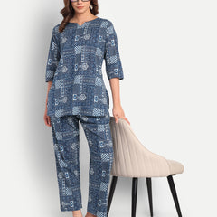 Indigo Tapestry