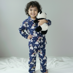 Panda Rainbow Love – Blue