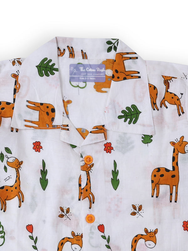 Giraffe Cuddles – Orange