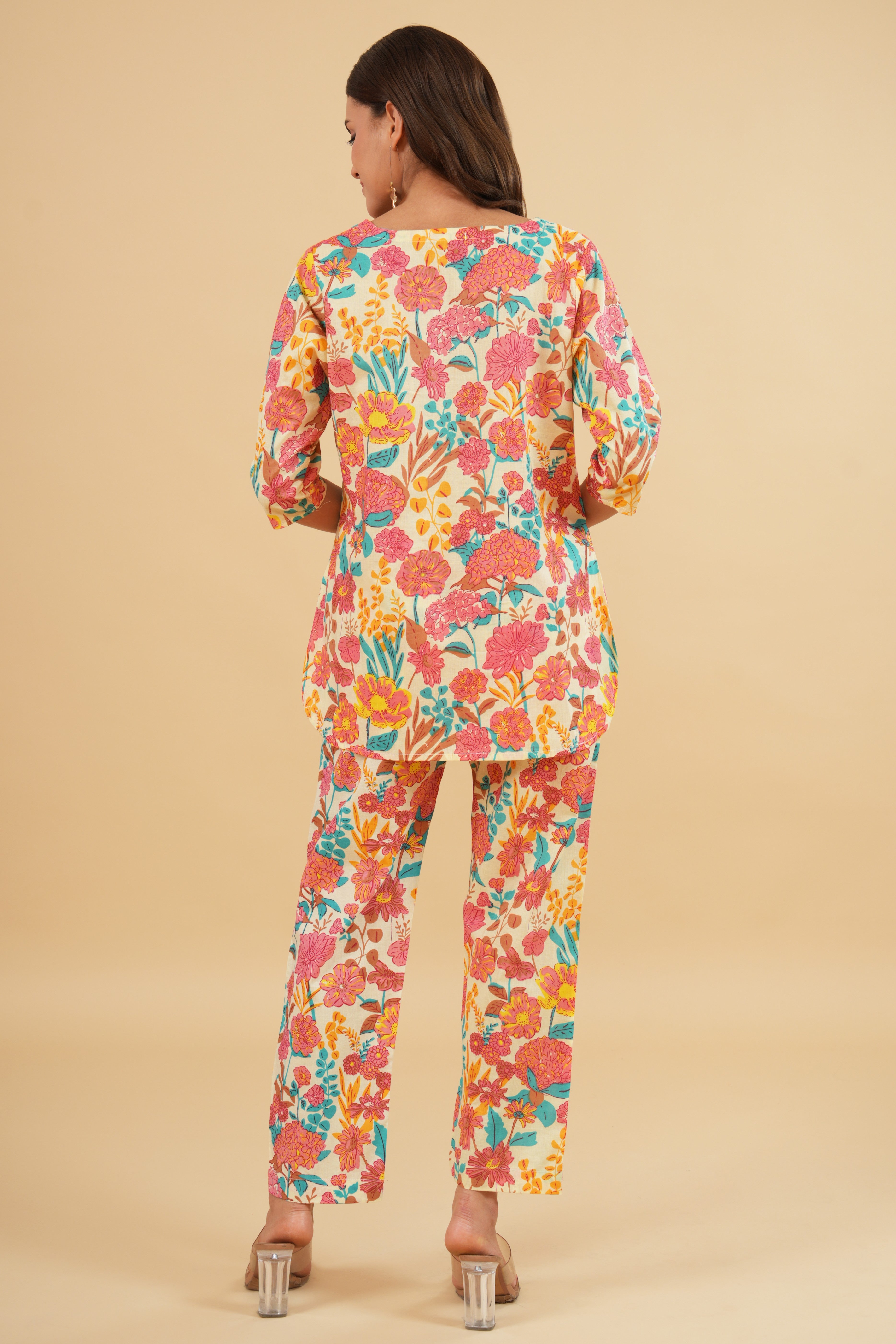 Blossom Breeze – 100% Cotton Loungewear Set