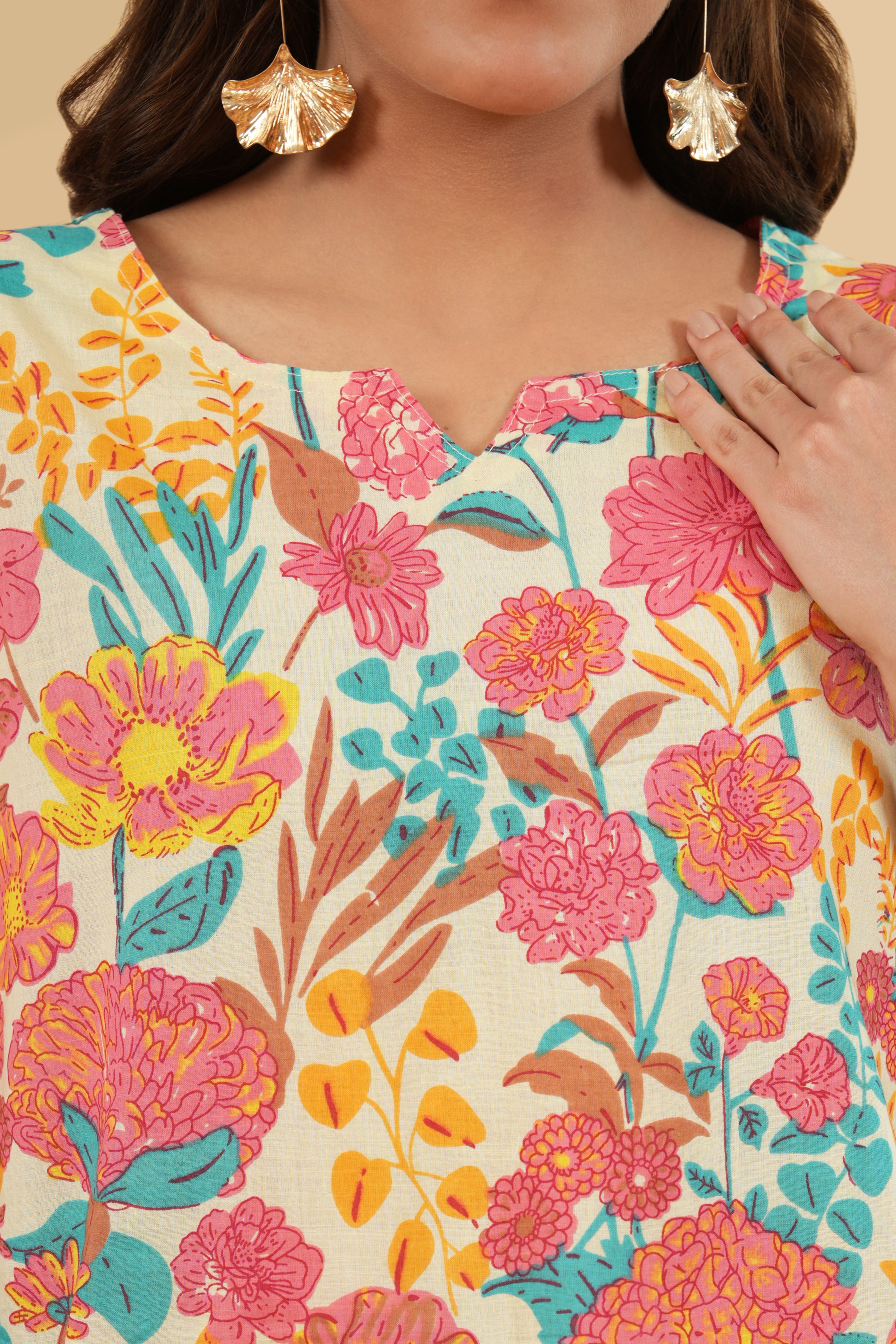 Blossom Breeze – 100% Cotton Loungewear Set