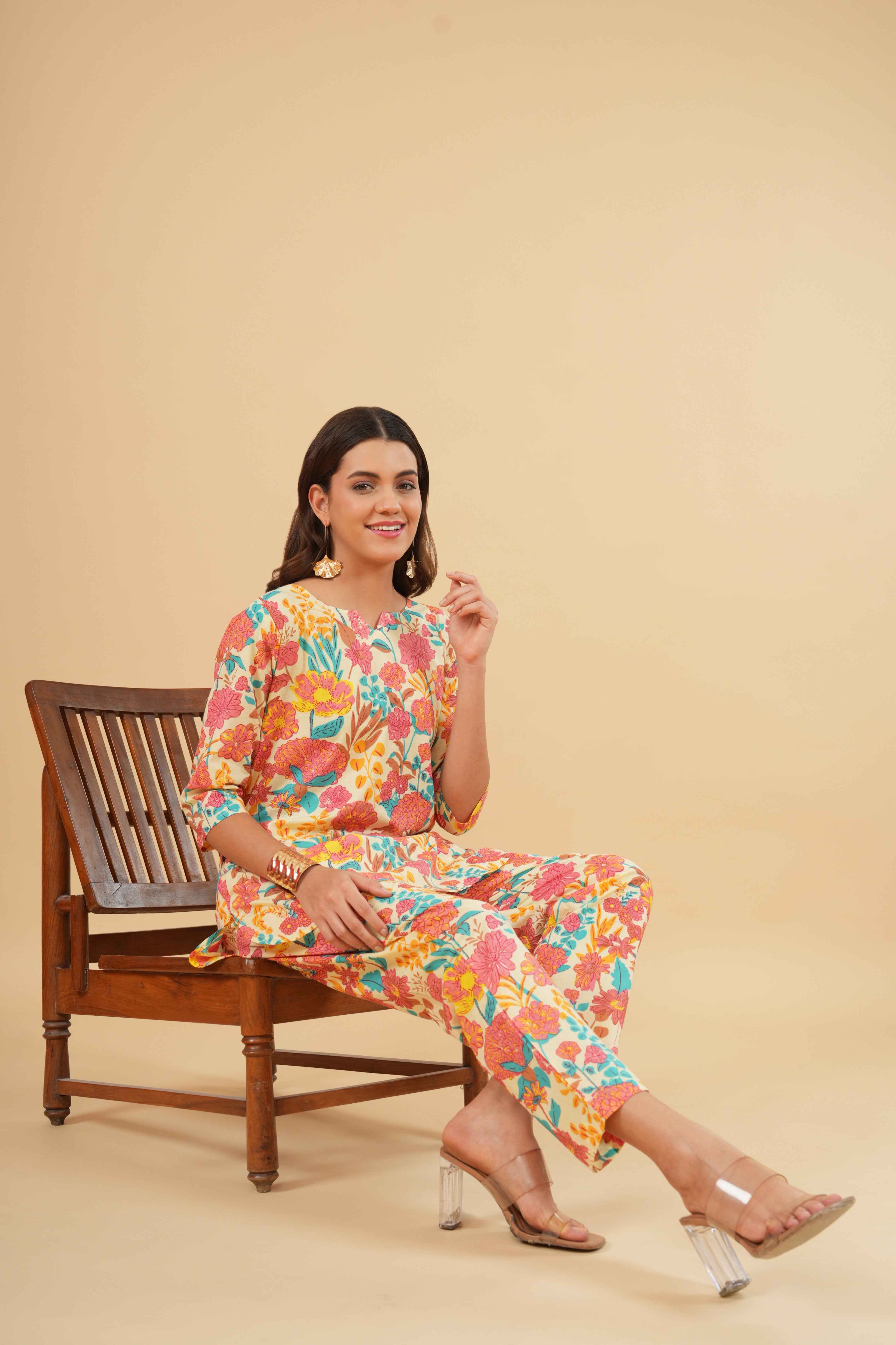 Blossom Breeze – 100% Cotton Loungewear Set