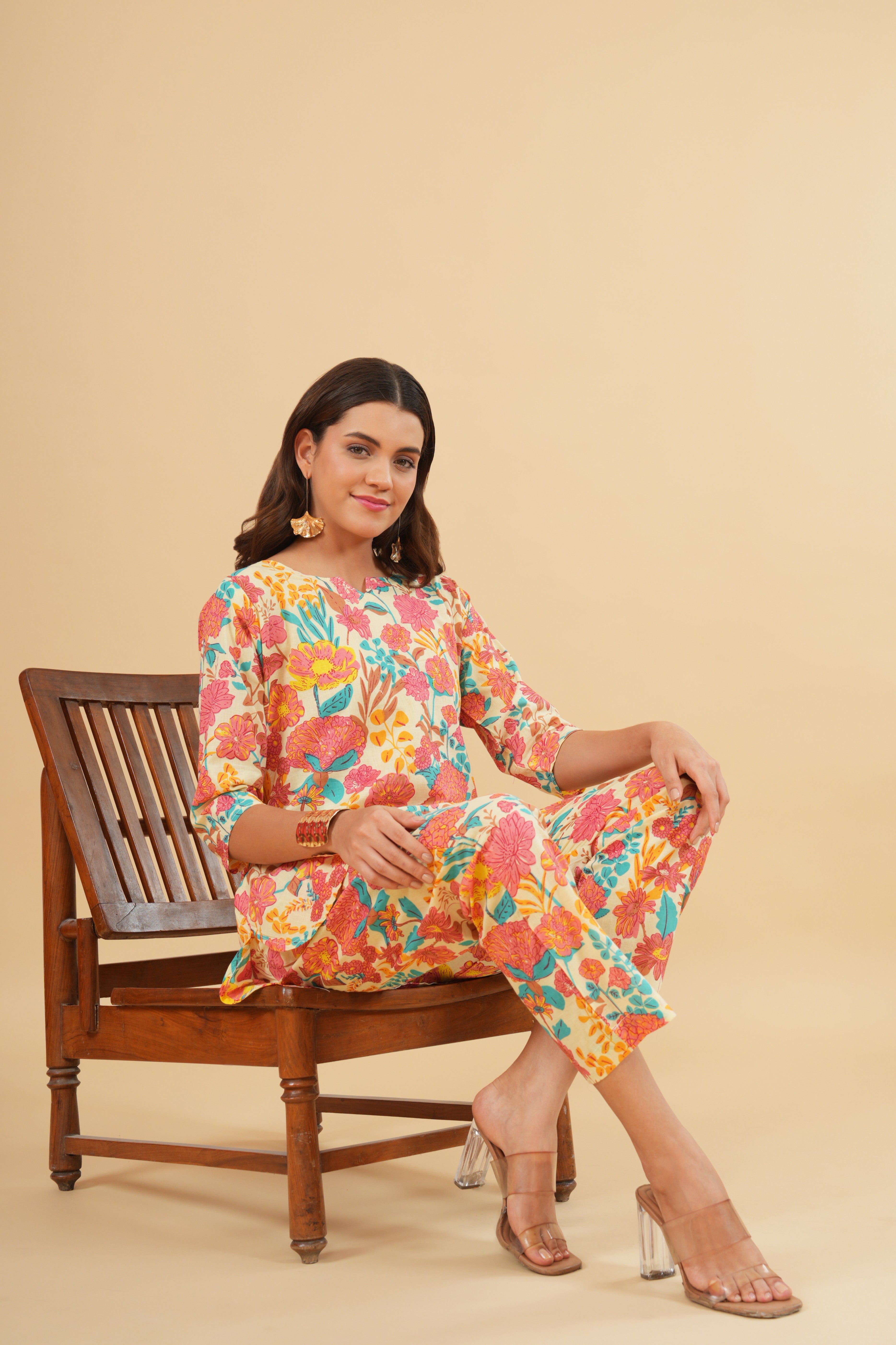 Blossom Breeze – 100% Cotton Loungewear Set