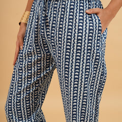 Mint Mosaic – Navy