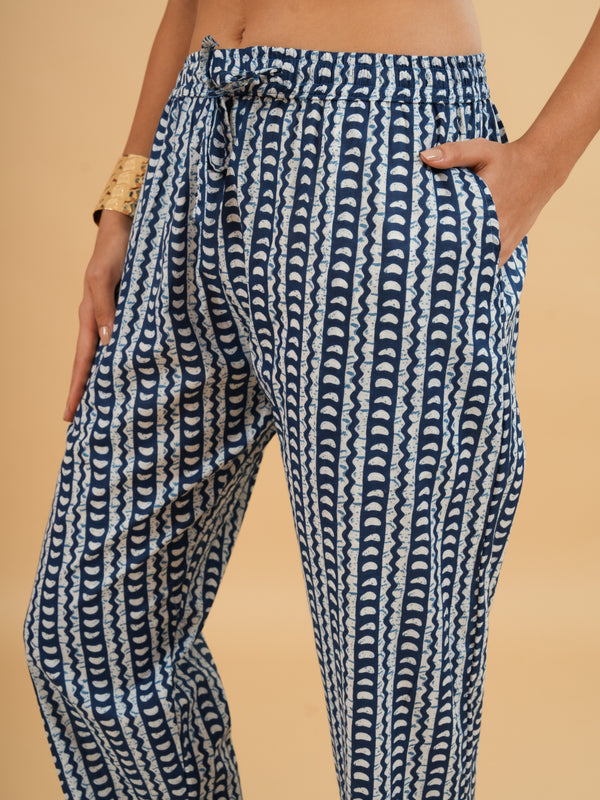 Mint Mosaic – Navy