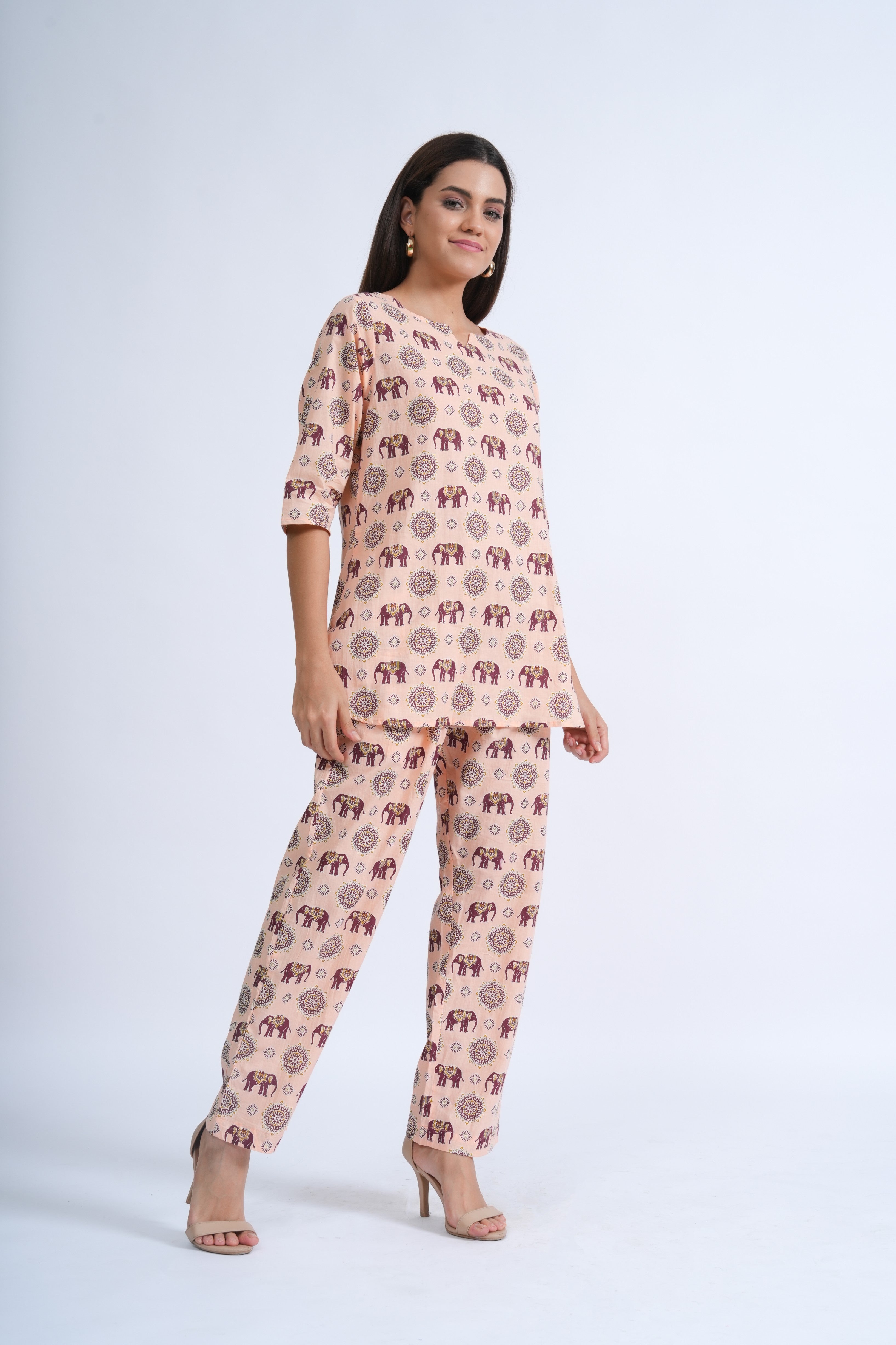 Tusker Trails – 100% Cotton Loungewear Set