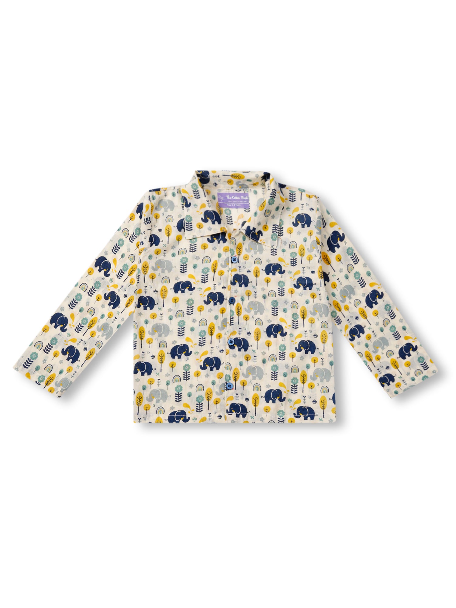 Minty Parade – Navy Yellow