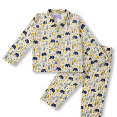 Minty Parade – Navy Yellow