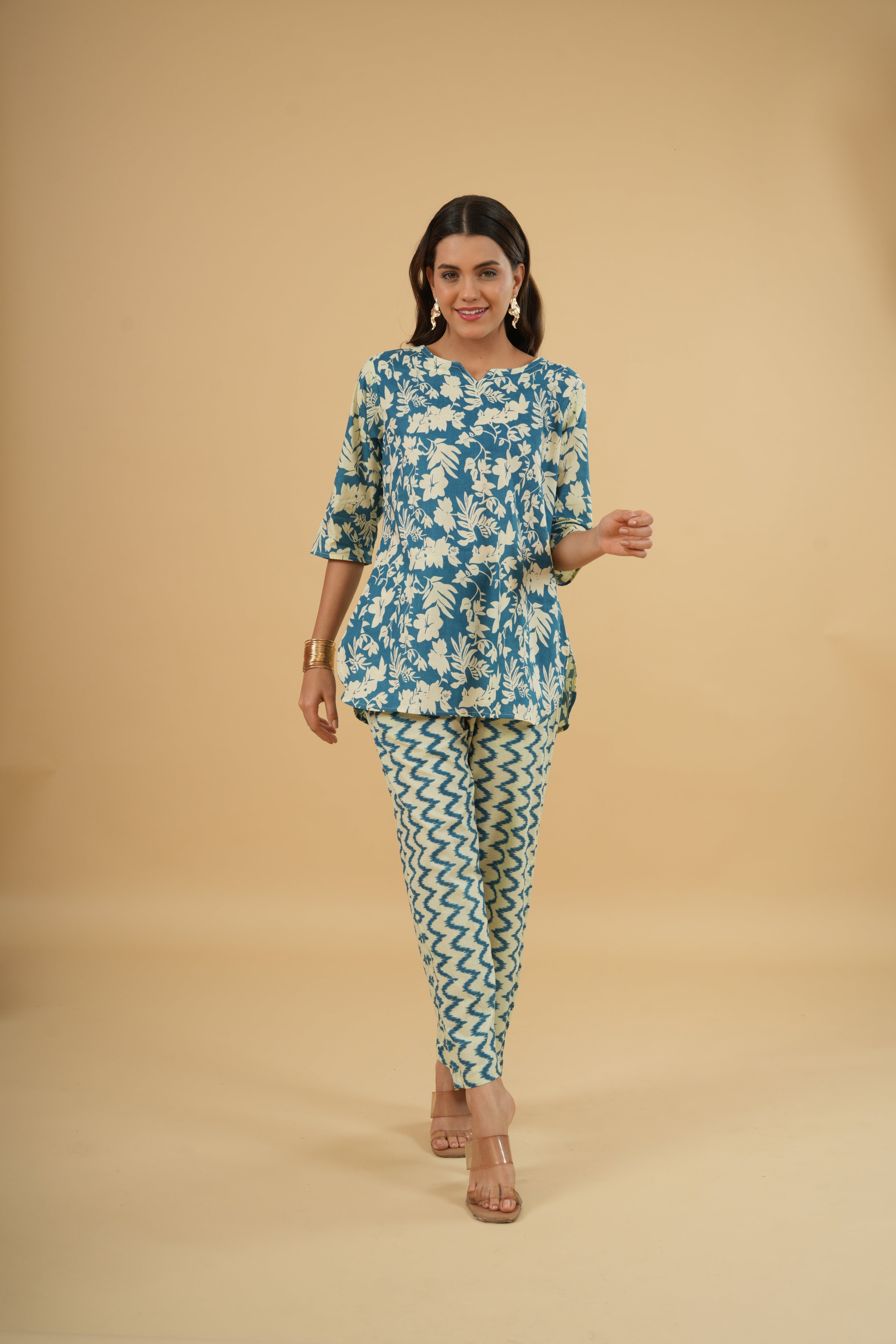 Ocean Breeze – 100% Cotton Loungewear Set