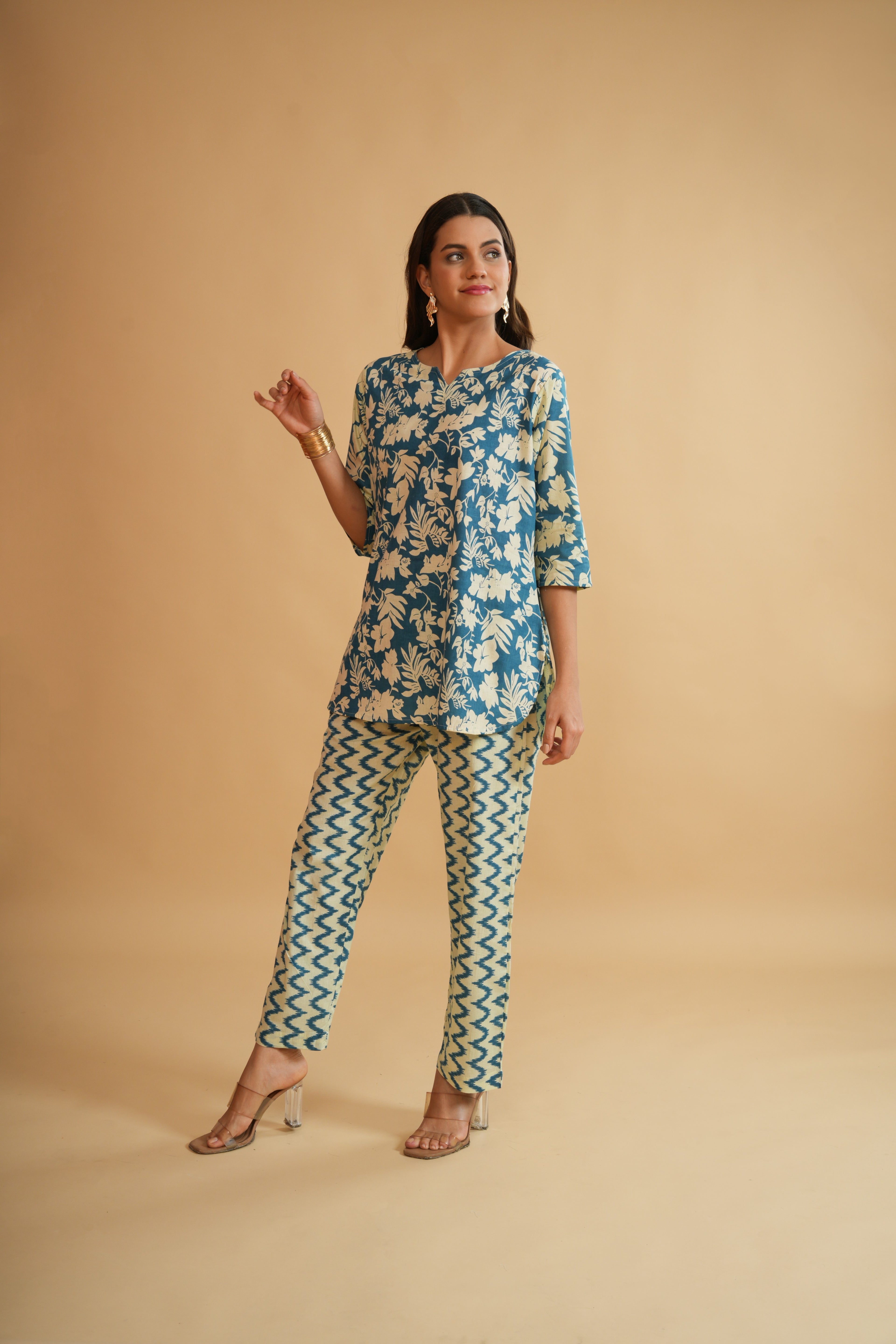 Ocean Breeze – 100% Cotton Loungewear Set