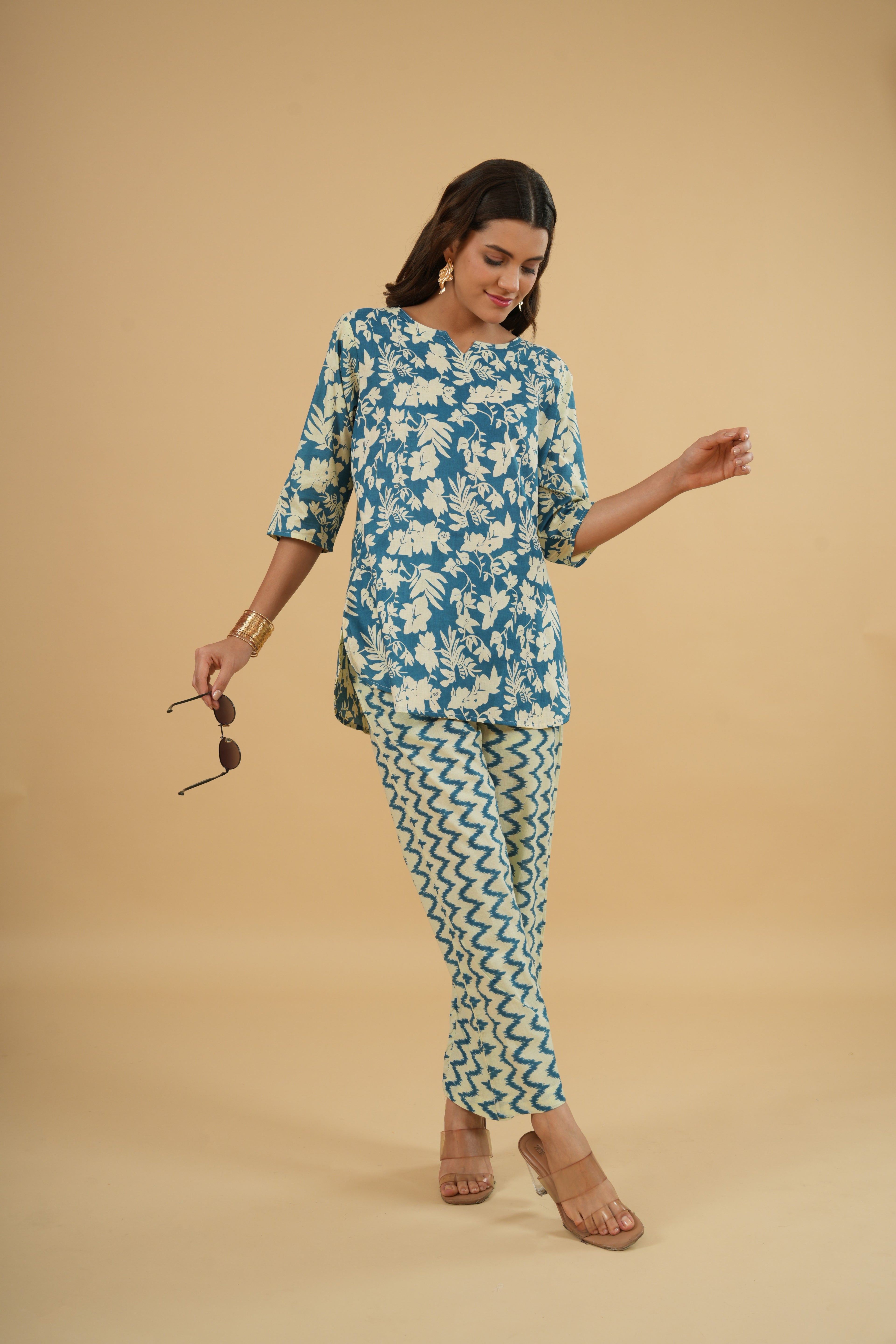 Ocean Breeze – 100% Cotton Loungewear Set