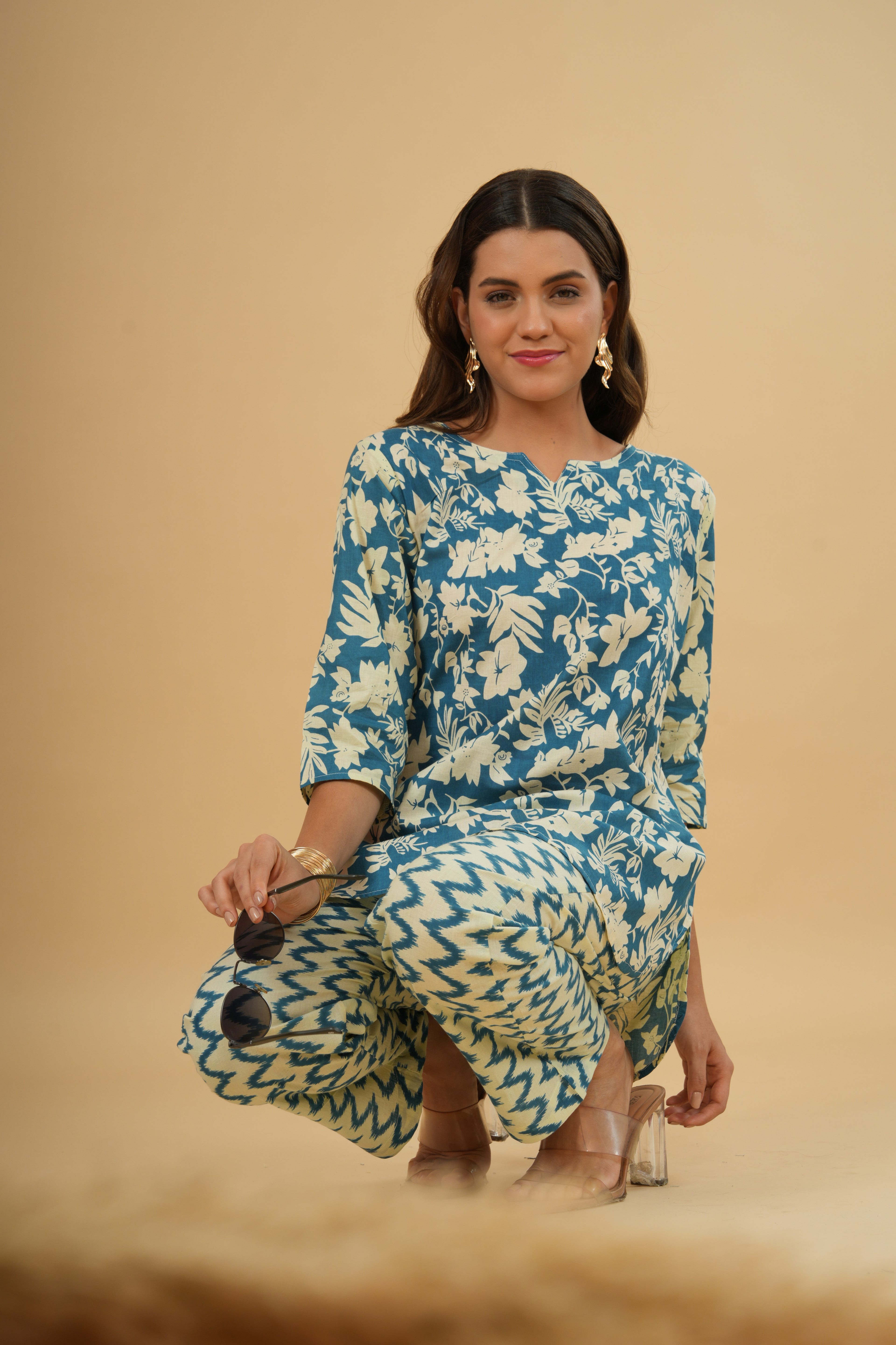 Ocean Breeze – 100% Cotton Loungewear Set