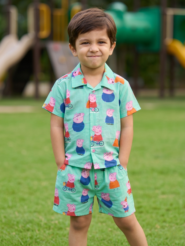 Mint Meadow Peppa Co-ord Set