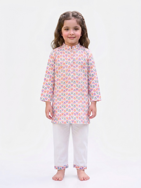 Sweet Swimmers Kurta Pajama Set